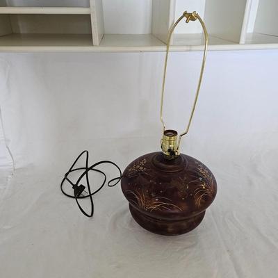 Brown Woodland Design Lamp (LR-JS)