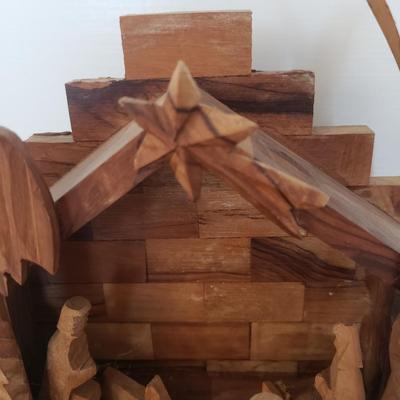 Hand Carved Nativity Set and More (DR-KD)