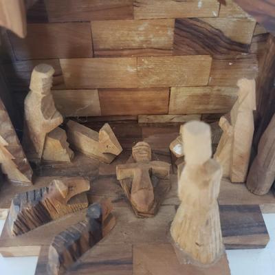 Hand Carved Nativity Set and More (DR-KD)