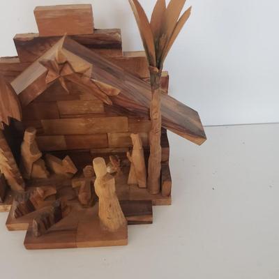 Hand Carved Nativity Set and More (DR-KD)