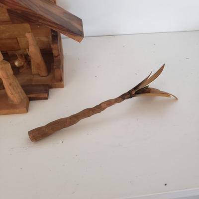 Hand Carved Nativity Set and More (DR-KD)