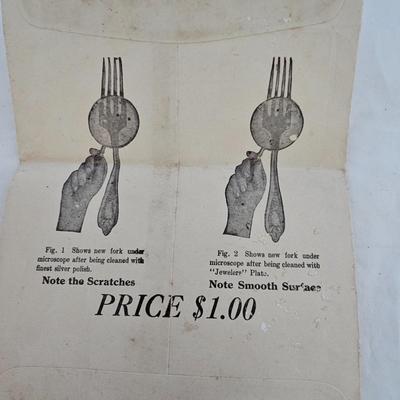 Assorted Silver/Gold Polishing Cloths & Flatware Holders (LR-JS)