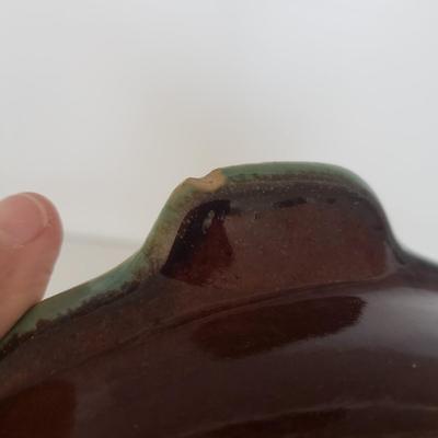 Two Earthenware Covered Baking Dishes (DR-KD)