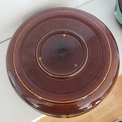 Two Earthenware Covered Baking Dishes (DR-KD)