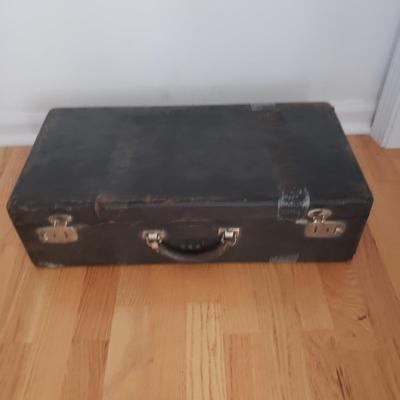 Genuine Top Grain Monogrammed Valise Case (DR-KD)