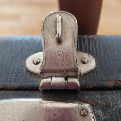 Genuine Top Grain Monogrammed Valise Case (DR-KD)