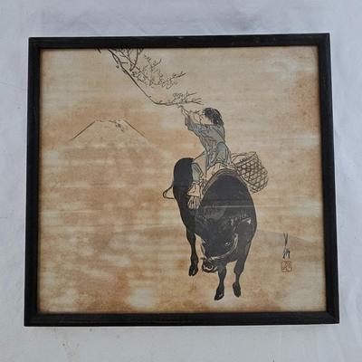 Vintage Asian Artwork, Scarf & More (LR-JS)