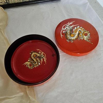 Vintage Asian Artwork, Scarf & More (LR-JS)