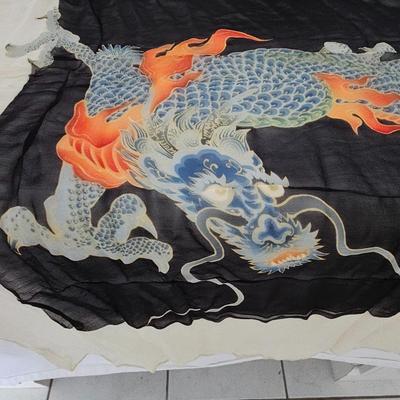 Vintage Asian Artwork, Scarf & More (LR-JS)