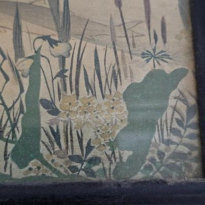 Vintage Asian Artwork, Scarf & More (LR-JS)