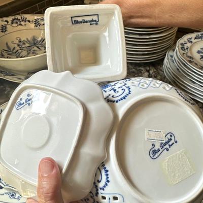 Vintage Blue Danube Blue Onion Pattern miscellaneous pieces Made In Japan
