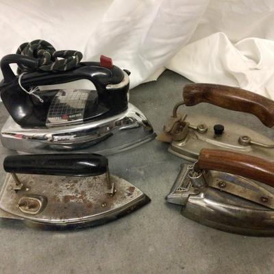 Vintage Irons Lot
