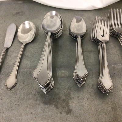 Two Sets of Silverware Sets