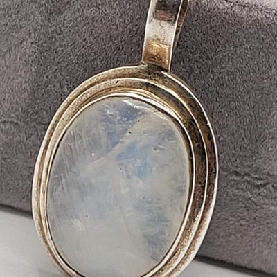 Opalescent Moonstone Ring & Pendant 28.9gr
