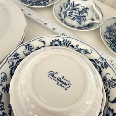 Blue Danube Made in Japan Cups and Saucers/ Bowls