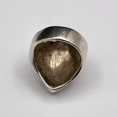 Two Vintage Sterling Silver Rings 21.7gr
