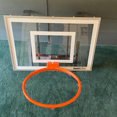 Just In Tyme Wall Mounted Basketball Hoop and Board
