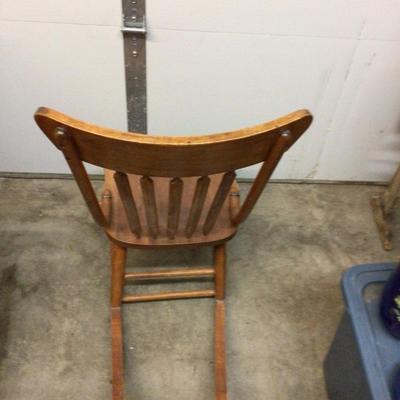 Wood Sewing Rocker