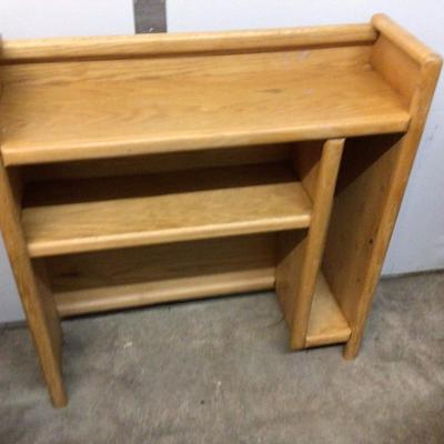 Wood Shelving Unit