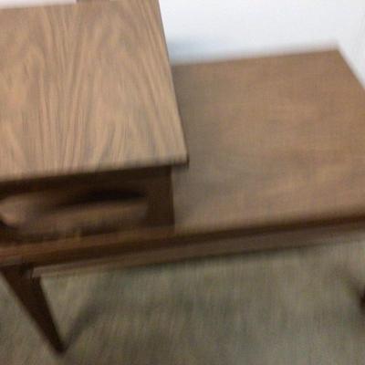 MCM Wood End Table