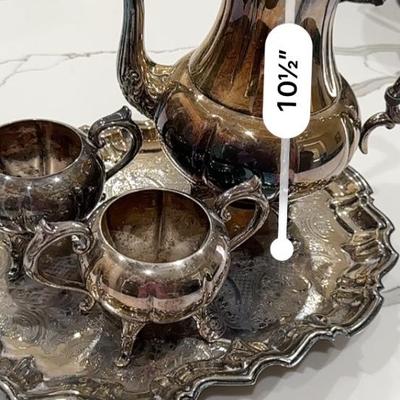 Silverplate Tea Set