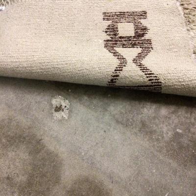 Heavy Rug and Set of Two Pillow Covers