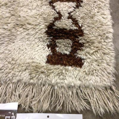 Heavy Rug and Set of Two Pillow Covers
