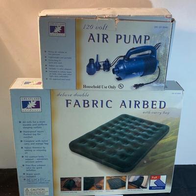 NIB Air Bed and Pump