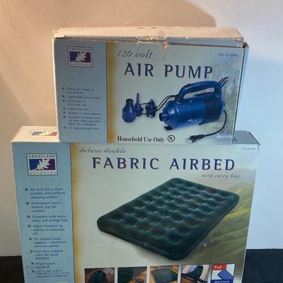 NIB Air Bed and Pump