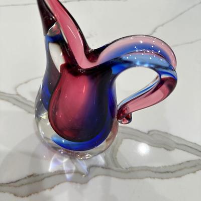 Murano Glass Pitcher
