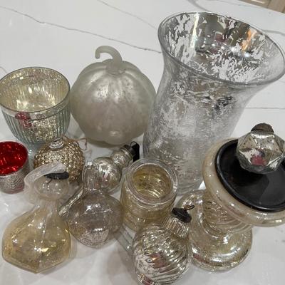 Mercury Glass Items