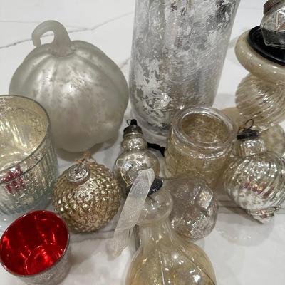 Mercury Glass Items
