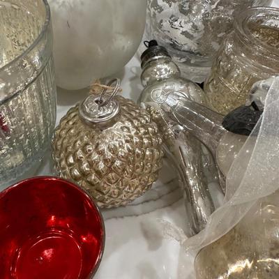 Mercury Glass Items