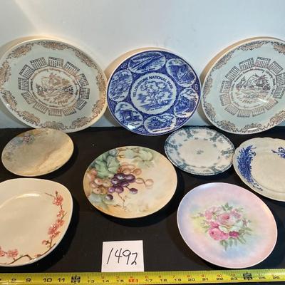 Vintage Plate Lot