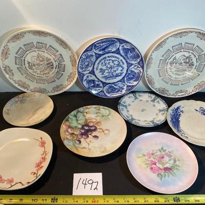 Vintage Plate Lot