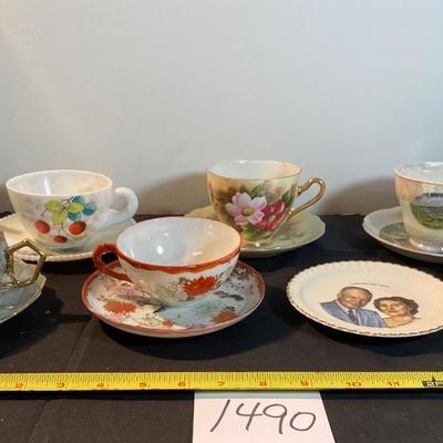 Vintage Cup and Saucer Lot