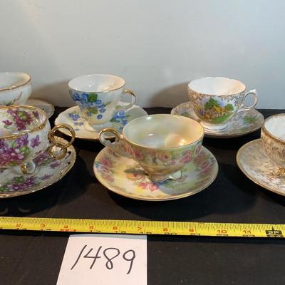 Vintage Cup and Saucer Lot