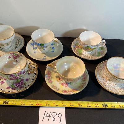 Vintage Cup and Saucer Lot