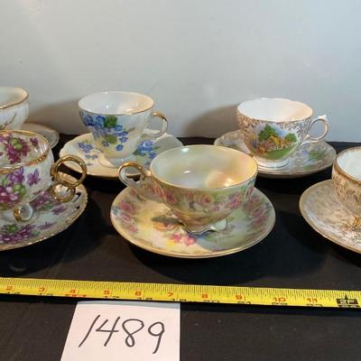Vintage Cup and Saucer Lot