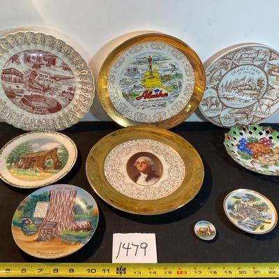 Vintage Plate Lot