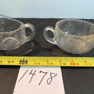 Vintage Cream and Sugar Set