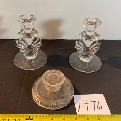 Vintage Fostoria Candlesticks