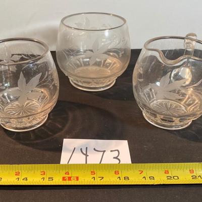 Vintage Etched Set