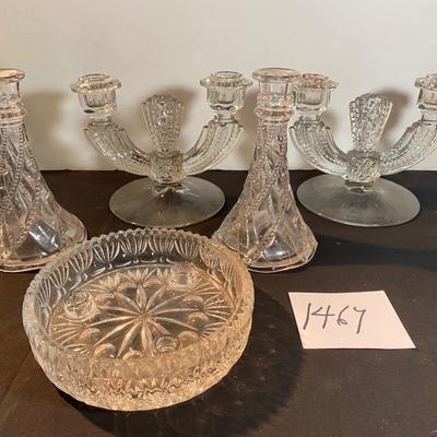 Vintage Candle Holder Lot