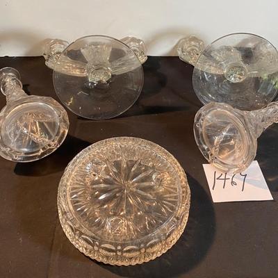 Vintage Candle Holder Lot
