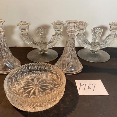 Vintage Candle Holder Lot