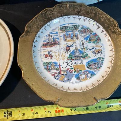 Vintage Kansas Plates