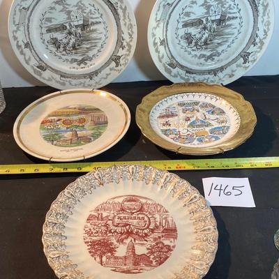 Vintage Kansas Plates