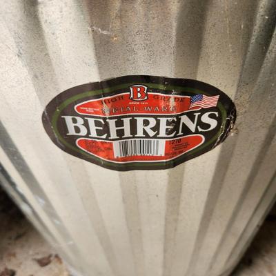 31 Gallon Behrens Metal Trash Can