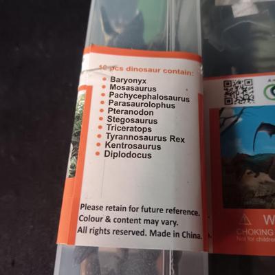 3 PACKAGES OF NEW MINIATURE TOY DINOSAURS